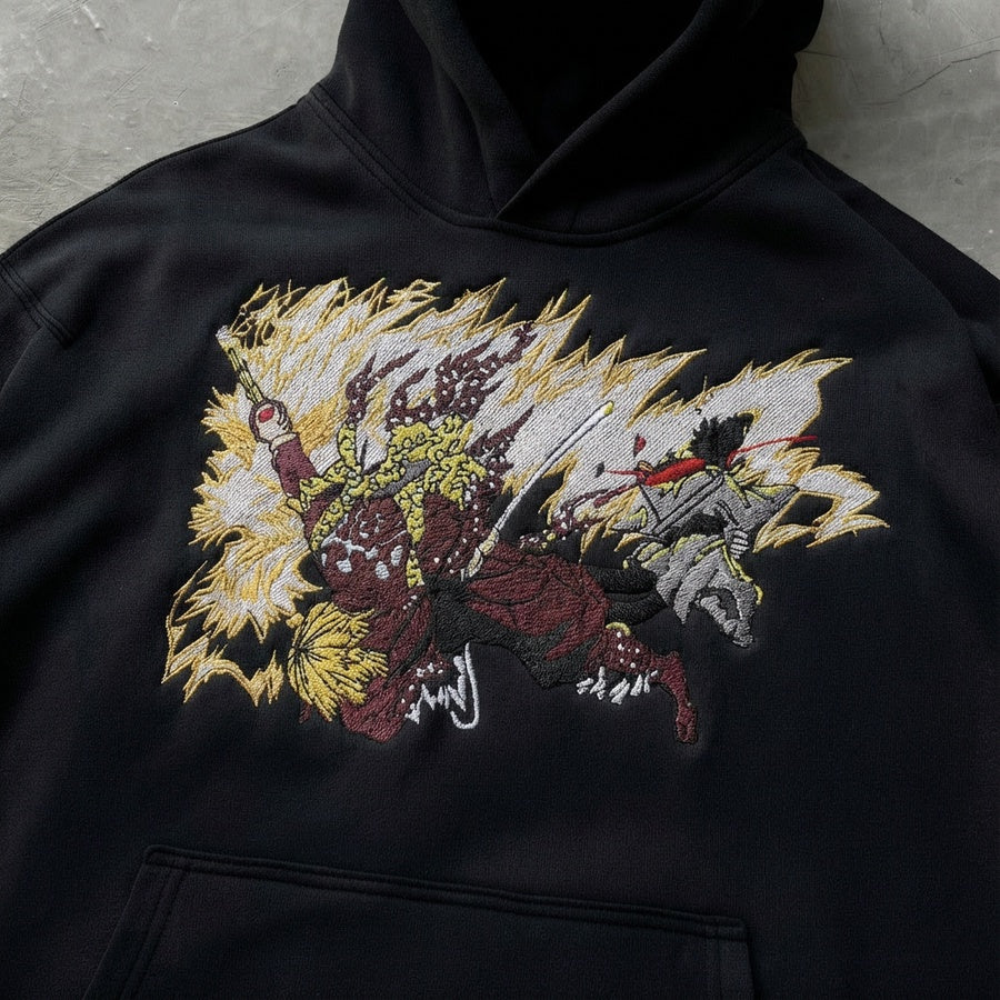 EMBRIODERY - ZENITSU X KAIGAKU | HOODIE