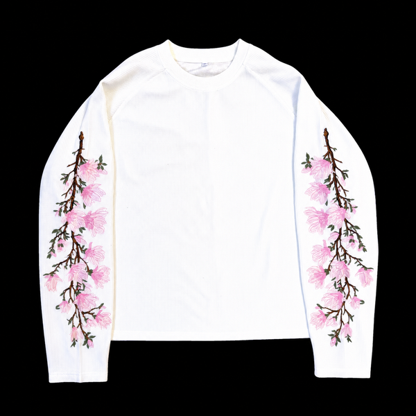 "SENBONZAKURA" CHERRY BLOSSOM FLOWER | KNIT